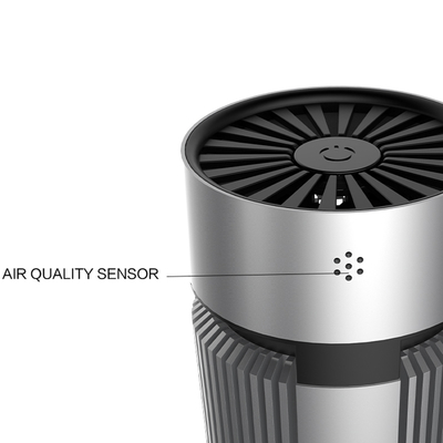 USB Car Air Cleaner Lysozyme Hepa Filter Przenośny oczyszczacz powietrza z jonami ujemnymi
